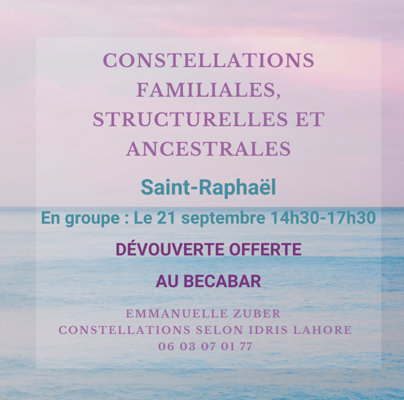 Atelier Constellations Familiales