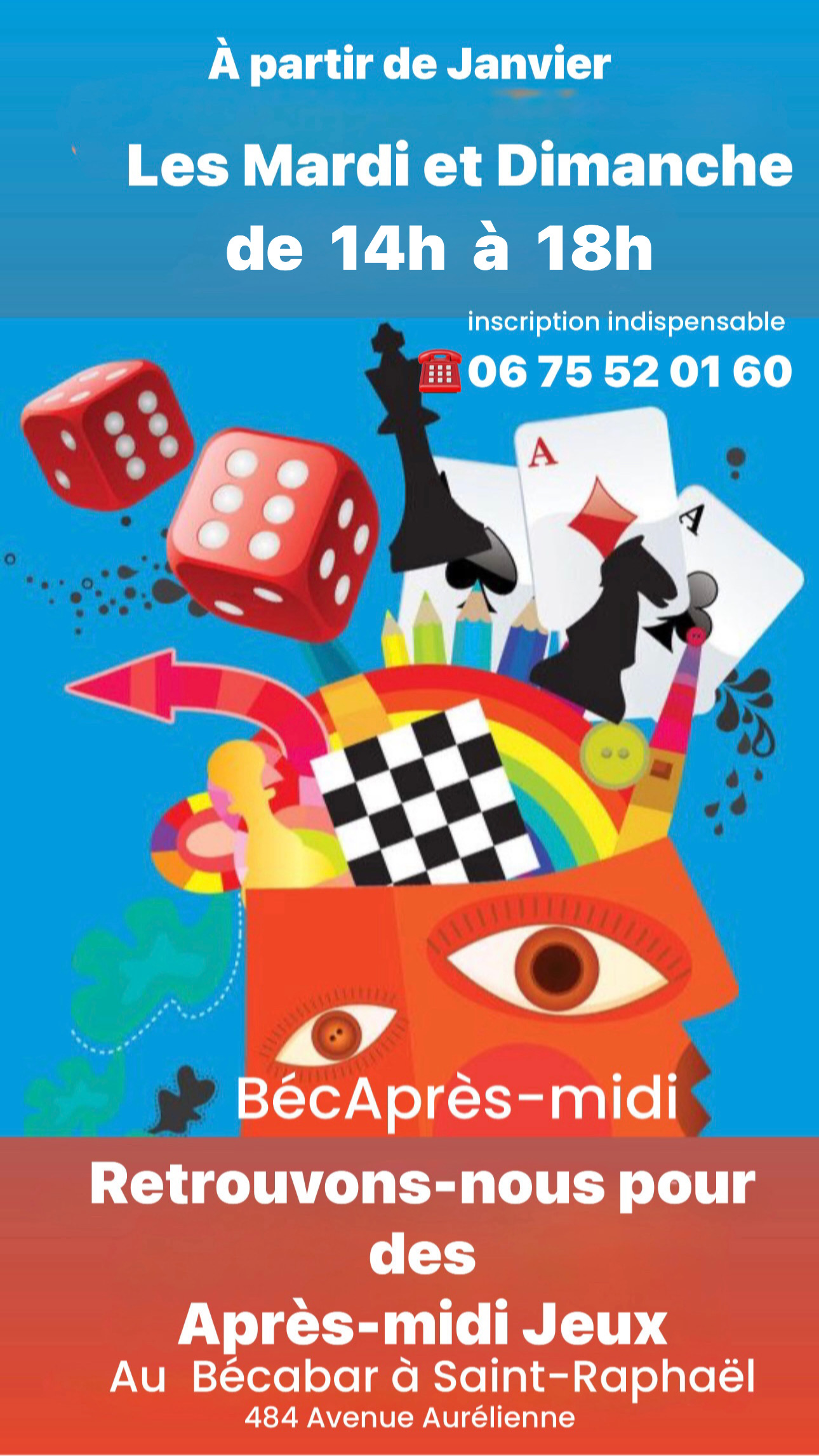 Retrouvons-nous pour des Après-midi JEUX