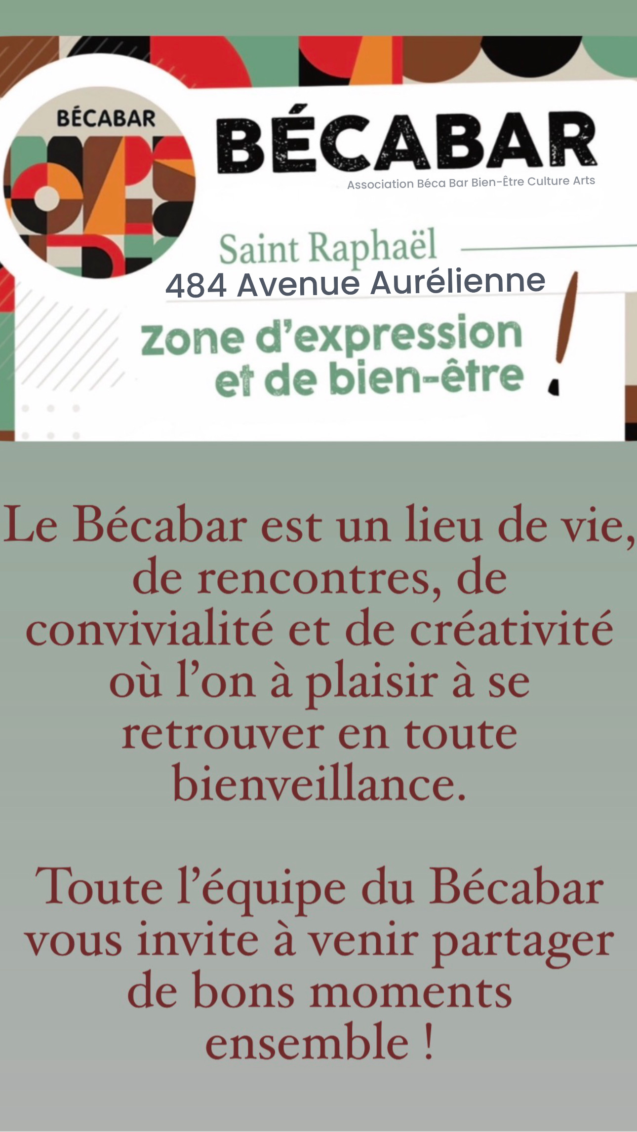 Le Bécabar, un lieu de convivialité et d&rsquo;échanges