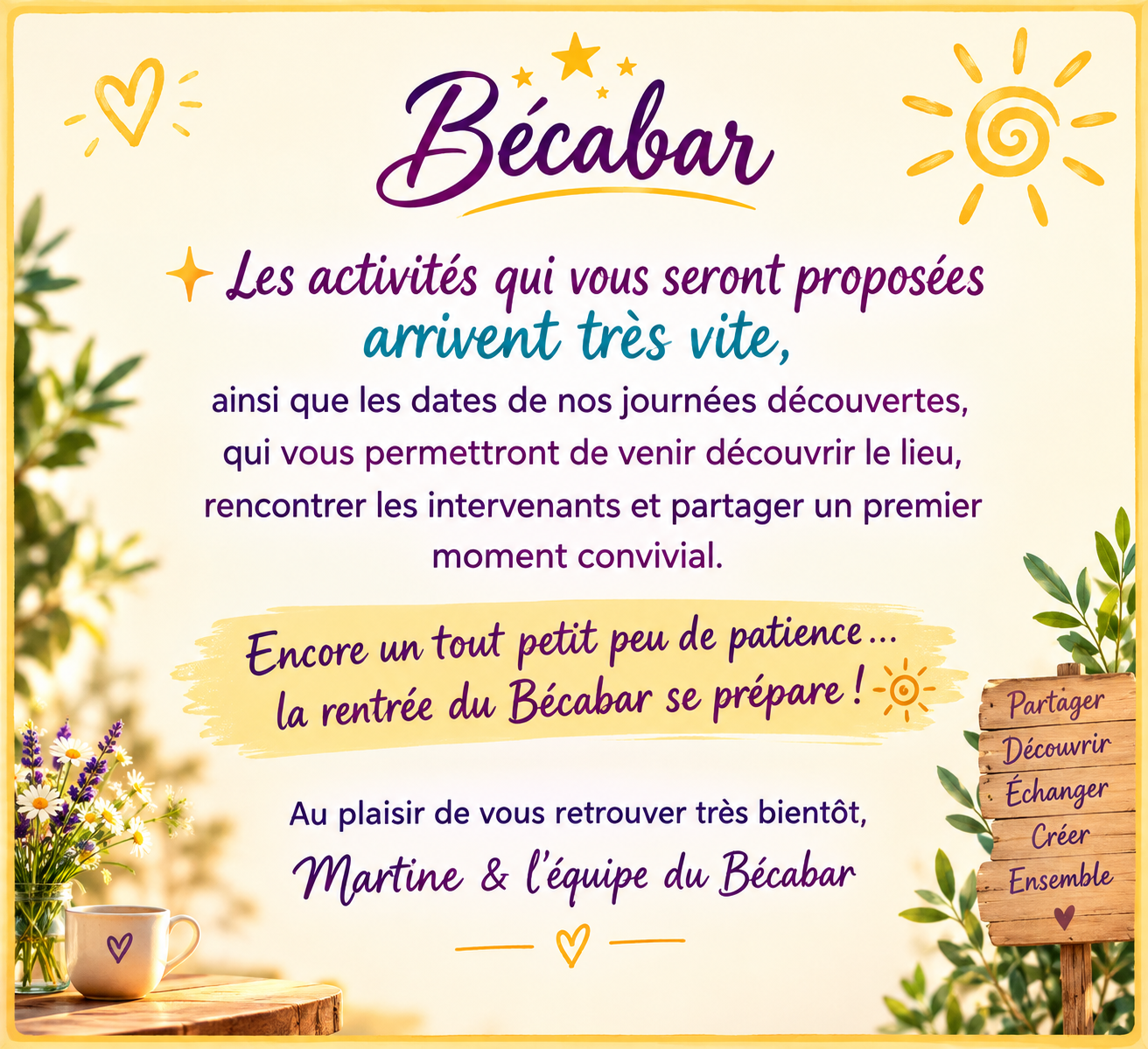 🌿 Au plaisir de vous retrouver très vite 🌿